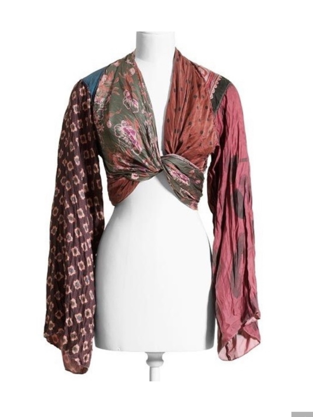 Maison Martin Margiela x H&M silk top shirt blouse
